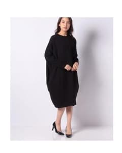 mizuiroind＊ミズイロインド＊コクーン ワンピース＊カーキ色＊美品のサムネイル
