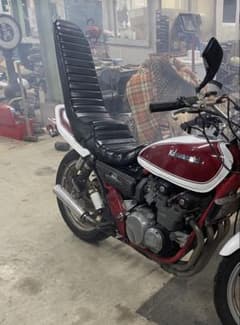 ゼファー400 三段シート 60センチ 補強入り 黒 最終値下げ‼️ - メルカリ