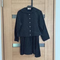 【ATELIER SAB】子供用ドット柄 セットアップ ジャケット・スカートのサムネイル