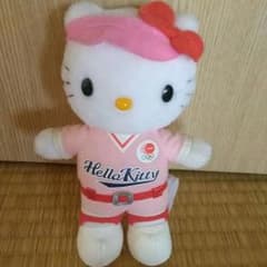 キティ　アテネオリンピック　非売品　ぬいぐるみのサムネイル