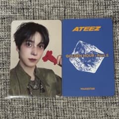ATEEZ MAKESTAR ユノ トレカ ATEEZ GOLDEN HOUR PT5 makestar トレカ ユノ② - メルカリ