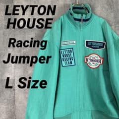 レイトンハウス レーシング ピット スタッフジャンパー ナイロンジャケット L レイトンハウス レーシング ピット スタッフジャンパー ナイロン