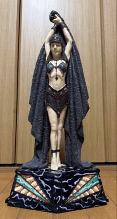 チパルス風女神　アールデコ調　レジン素材銅像 チパルス風女神アールデコ調レジン素材銅像|mercariメルカリ官方指定