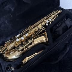 Windsor アルトサックス 管楽器 専用ケース付属 刻印 ゴールドメッキ Windsor アルトサックス 管楽器 専用ケース付属 刻印 ゴールドメッキ