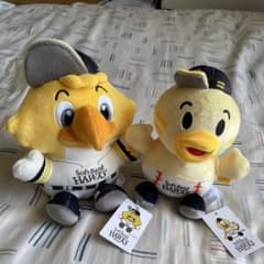 ハリーホーク&ひな丸 ぬいぐるみくじ 小セット 福岡ソフトバンク