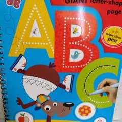 ABC 練習　英語絵本　activity bookのサムネイル