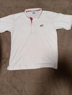 YONEX 吸汗速乾 ポロシャツ ホワイト 【日本バドミントン協会審査合格品】のサムネイル