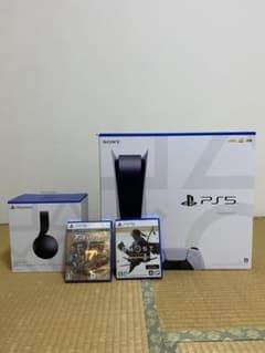 PS5 新品本体 CFI-1100A01 PULSE 3D ソフト2本セット - メルカリ