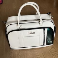 adabat ゴルフバッグ 2ウェイ ホワイト - メルカリ