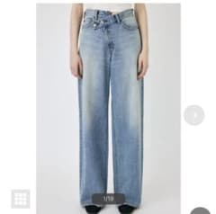 MOUSSY クロスウエスト ストレートデニムのサムネイル