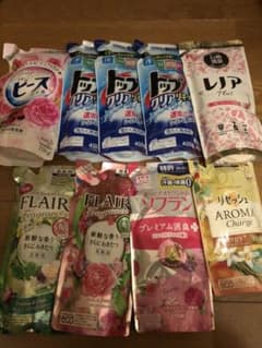 洗濯洗剤　柔軟剤　消臭剤のサムネイル