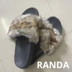 RANDA ファーサンダルのサムネイル