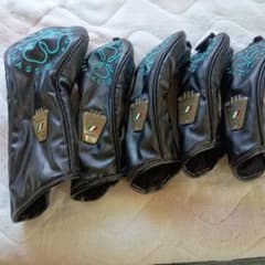 Baldò ヘッドカバー ブラック 5個セットのサムネイル