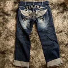 VANSON Leathers 刺繍 デニムパンツ VANSON Leathers デニムパンツ 