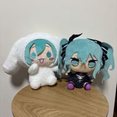 初音ミク シナモロール ぬいぐるみ きゅるまるBIGぬいぐるみ ヴィラン