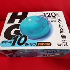 TDK VHSビデオテープ 120分 6巻パックのサムネイル