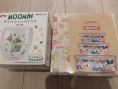 スヌーピー 食品保存容器　スナフキン　グラス