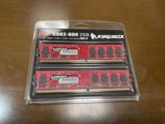 KINGBOX DDR2-SDRAM 800MHz 1GB×2枚のサムネイル