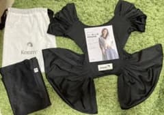 yuri様専用　コニーの抱っこ紐 サマー　S サイズ　ブラック美品のサムネイル