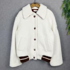 ☆美品☆ OOFWEAR ボア ジャケット ホワイト アウター サイズ44 - メルカリ