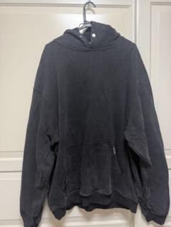 represent ヴィンテージ加工 ブラック パーカー
