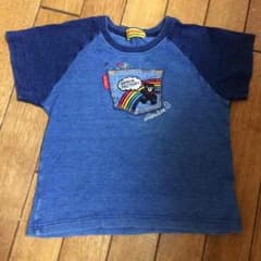 なおっぺ様専用♡ダブルビー♡デニム調のお洒落Tシャツ♡サイズ100のサムネイル