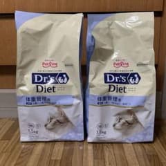 Dr's Diet 猫用 体重管理用 1.5kg 2袋セットのサムネイル