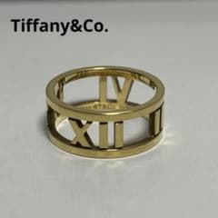 Tiffany & Co. ティファニー アトラス オープンリング 指輪 7号のサムネイル