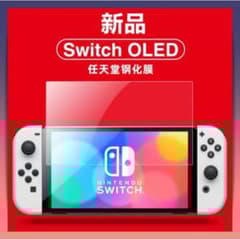 【2枚】Switch 有機EL ガラスフィルム OLED スイッチ 画面 保護