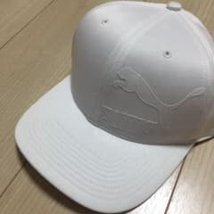 【新品 未使用】PUMA 白 キャップのサムネイル