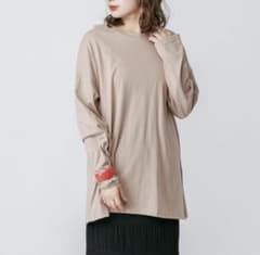 ミスティック　カラースリットロングTシャツのサムネイル