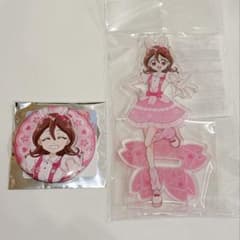 キミとアイドルプリキュア 咲良うた イースター アクスタ 缶バッジ