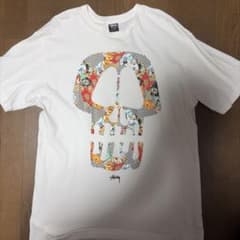 Stüssy スカルプリント Tシャツ XL ホワイトのサムネイル