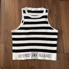 GYDA ボーダー ノースリーブ トップスのサムネイル