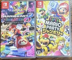 Switch マリオパーティージャンボリー　マリオカート8　2個セットのサムネイル
