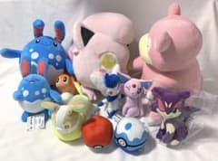 ポケモン ぬいぐるみコレクション ヤドンサケブシッポ マリルリ