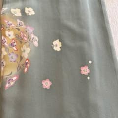 117）黒留め袖（加賀友禅）白坂幸蔵 117）黒留め袖（加賀友禅）白坂幸蔵