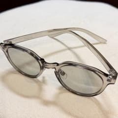 noeyedia サングラス クリアグレー ボストン型のサムネイル