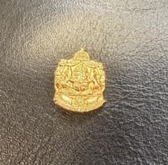 ABU アンバサダー 純正 24金メッキ ラージ　クレスト　2500C 新品 ユ*ミ様 ABU 純正 24金メッキ ラージ クレスト 2500C 新品 検 カ