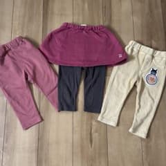 女の子　パンツ3本セット　80サイズのサムネイル
