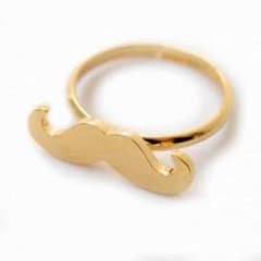 18Kメッキ ヒゲリングのサムネイル