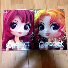 新品未開封】叶姉妹 ファビュラスなQposketフィギュアセット ゴールド
