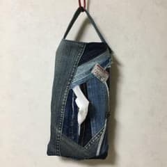 デニムティシュカバー 吊り下げ用のサムネイル