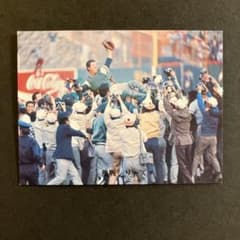 No.356】カルビー 1973年 野村克也 南海優勝 胴上げ - メルカリ