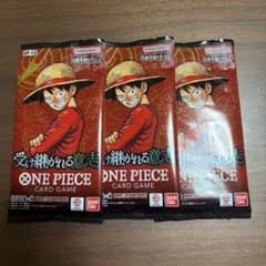 ワンピースカード 受け継がれる意志 バラパック 3パック - メルカリ