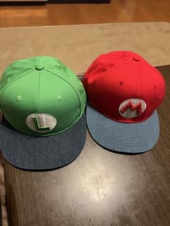 USJ限定品　マリオ　ルイージ　キャップのサムネイル