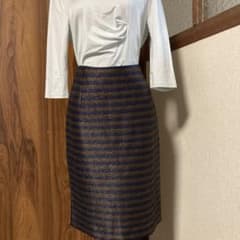 ダーマ✳︎コレクション✳︎DAMA collection✳︎ボーダースカート✳︎美品✳︎