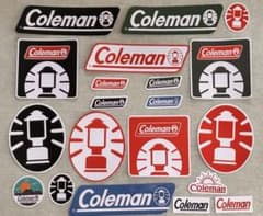 20枚 Coleman コールマン 防水ステッカー キャンプ アウトドア - 3