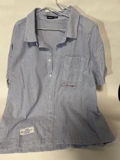 MANFINITY 半袖シャツ 2XL ストライプのサムネイル