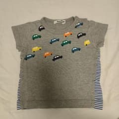 familiar 車プリント Tシャツ 90のサムネイル
